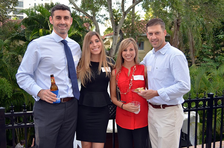 Josh and Megan Dell with Erin Knievel and Adam Kabinoff