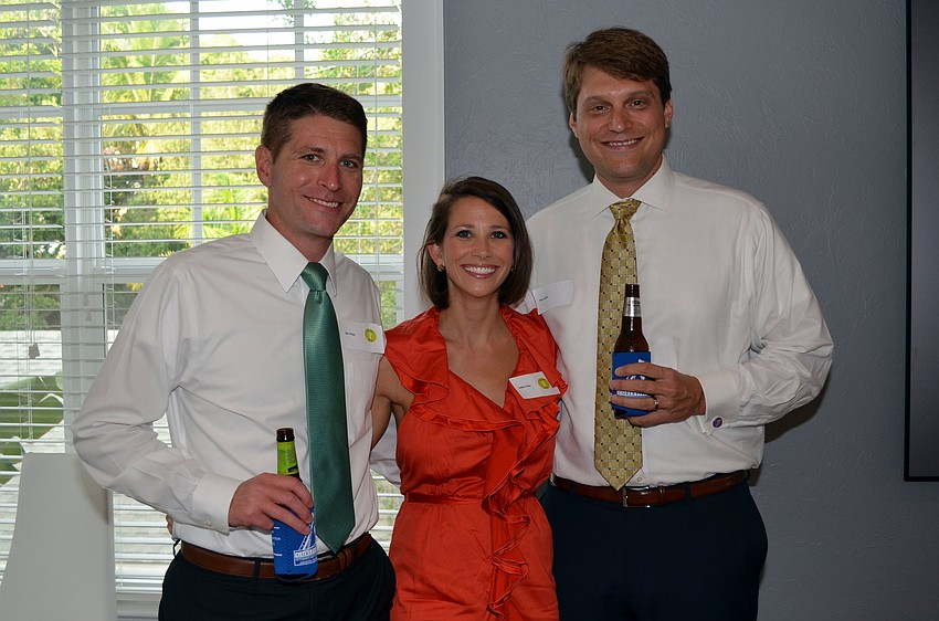 Ben and Bobbi Vitale with Ryan Sladek