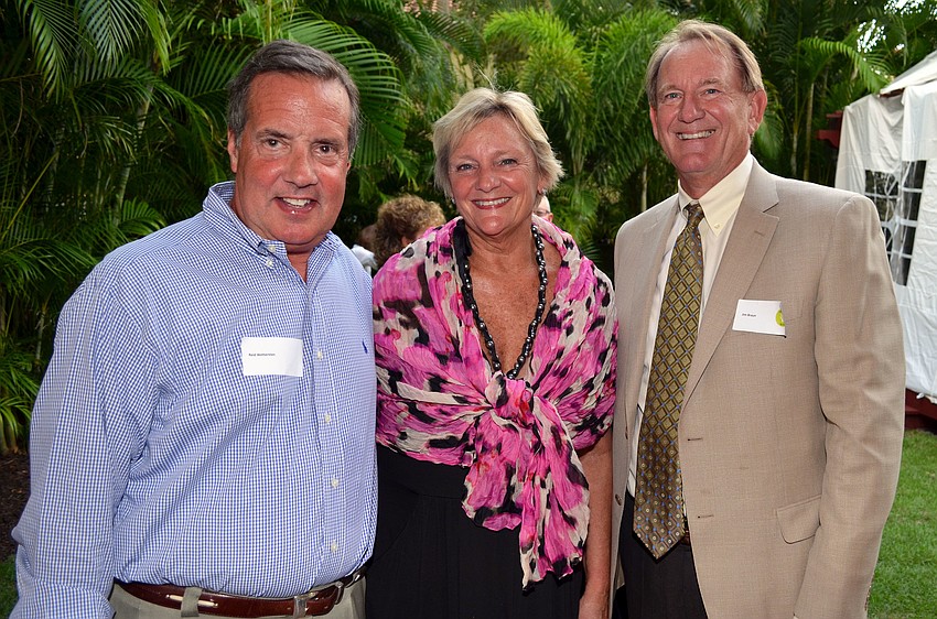 Reid and Bonnie Wettersten with Jim Braun