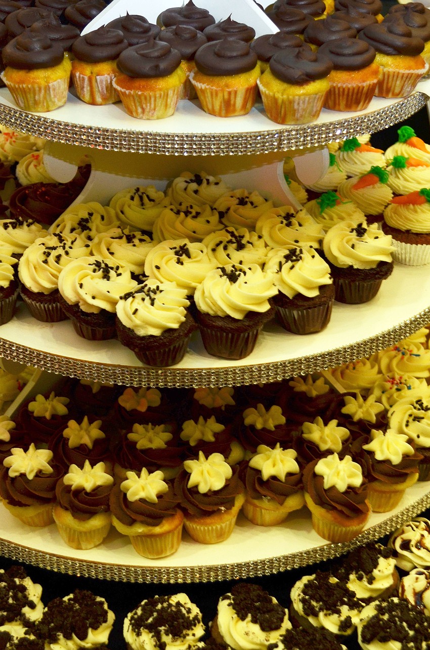 Guests enjoyed cupcakes from Heavenly Cupcakes at the 3rd annual All in for â€˜Gigâ€™ Casino Night.