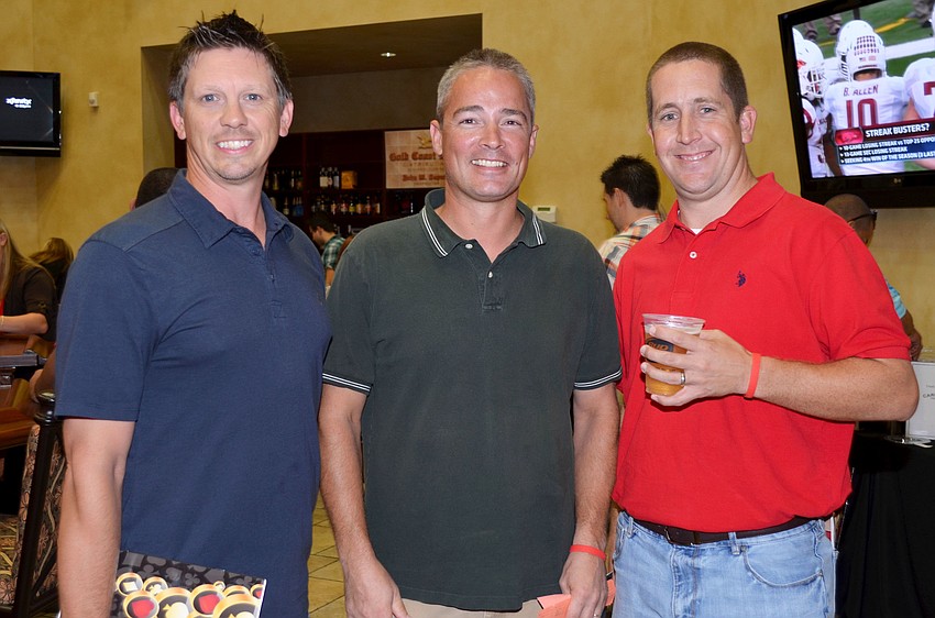 Brett Lacey, Christian Sandwall and Travis Hullinger