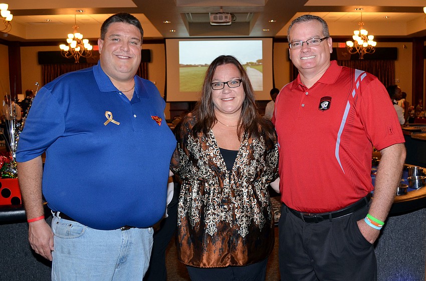 Craig and Jeanine Livingston with Creig McColl