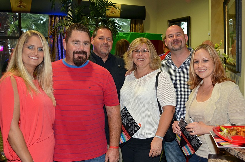 Carmen Ralston, C.B. Roberts, Christian, Cyndi and Ryan Oberlin and Becca Barnes