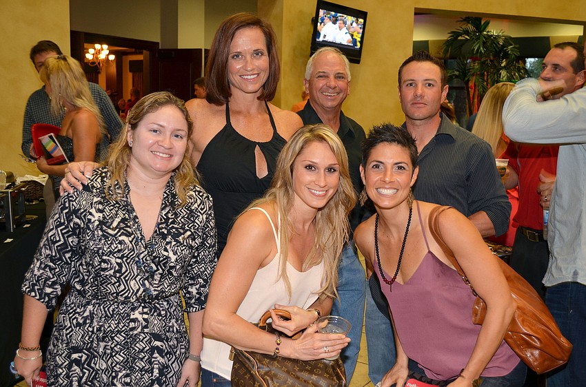 Patty Yero, Tonya Womeldorph, John Burns, Nick Arthur, Shannon Mitchell and Leann Gordon