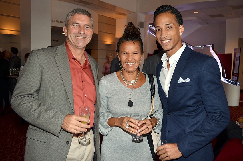Michael and Esti Baughen with Ricardo Rose
