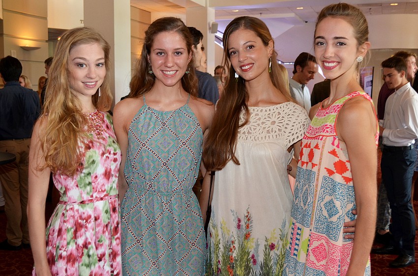 Anais Blake, Lexie Ehmann, Flavia Abbadessa and Ellen Overstreet