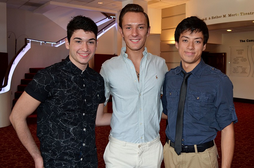 Calvin Farias, Jacob Hughes and Kyle Kiyoshi