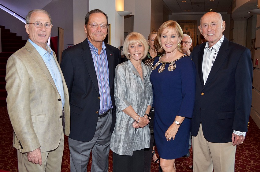 Larry Haspel, Steve Wilberding, Debbie Haspel, Teri Hansen and Al Goldstein