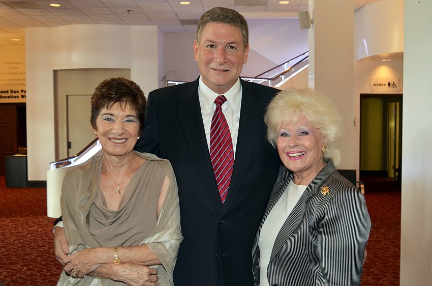 Marie Monsky, Michael Zuckerberg and Vivian Kouvant