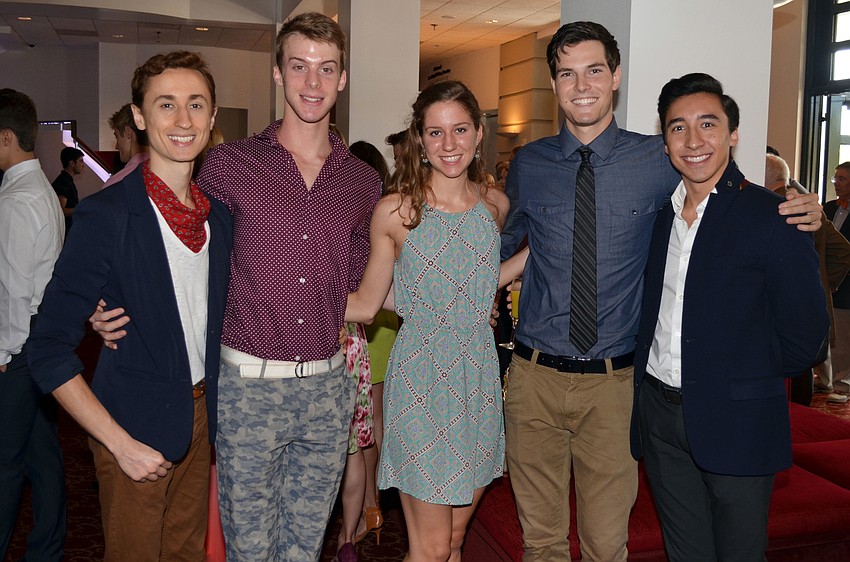 Sam Oâ€™Brien, Aaron Steinberg, Lexie Ehmann, Ian Tanzer and Patrick Ward