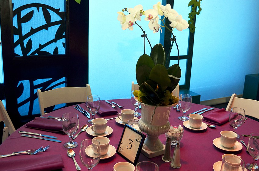 Guests enjoyed a brunch catered by Mattisonâ€™s on the stage at FSU Center for the Performing Arts.