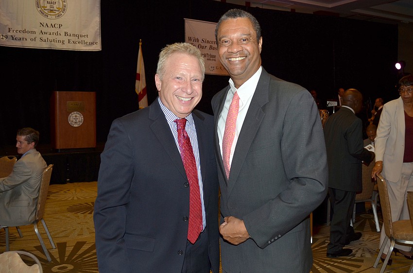 Dan Boxser and the Hon. Charles Williams