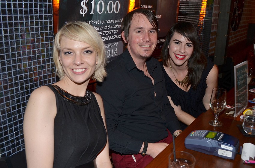 Lauren Brenzel, Ron Overing and Samantha Hannah