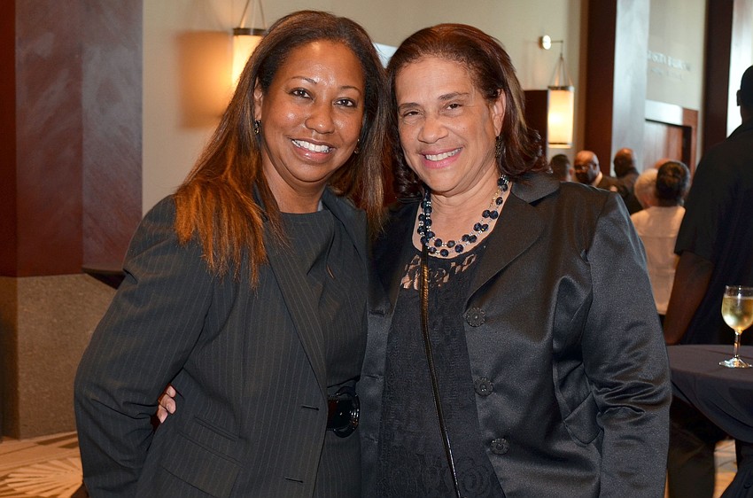 The Hon. Rochelle Curley and Jackie Woods
