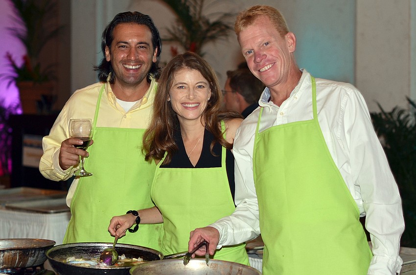 Rico Antonio, Julie Maloni and Tim Hornung