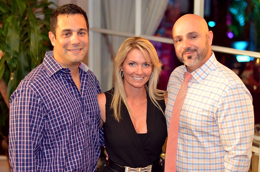 Eddie Lopez, Jennifer Chessler and Maurice Dentici