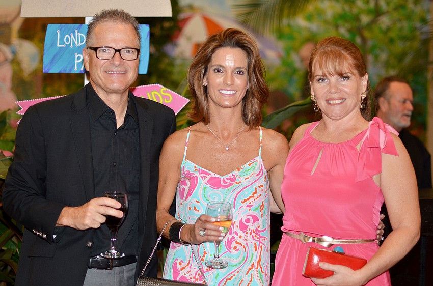 Mike and Gina Roven with Andrea Tonitis