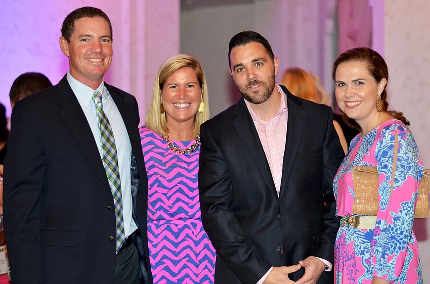 James and Mary Trichter with Jody and Shibhan Young