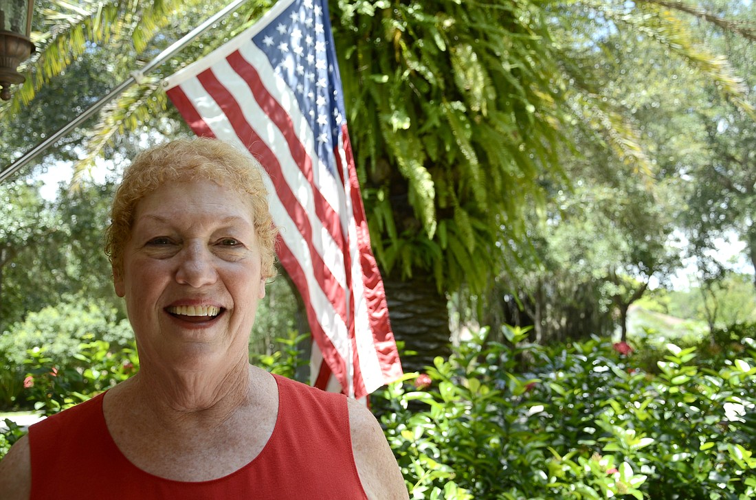 McFate has been a member of the Daughters of the American Revolution since the 1970s.