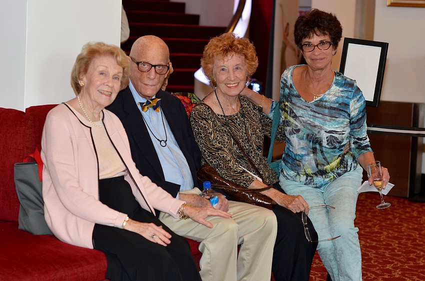 Donna and Walter Maytham with Bobbye Schott and Robin Strauss