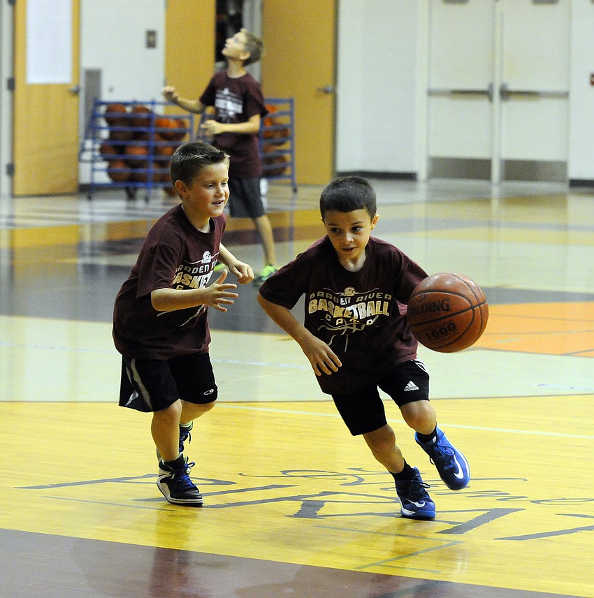 Braden River Elementary third-grader Drew Franks won several one-on-one competitions.