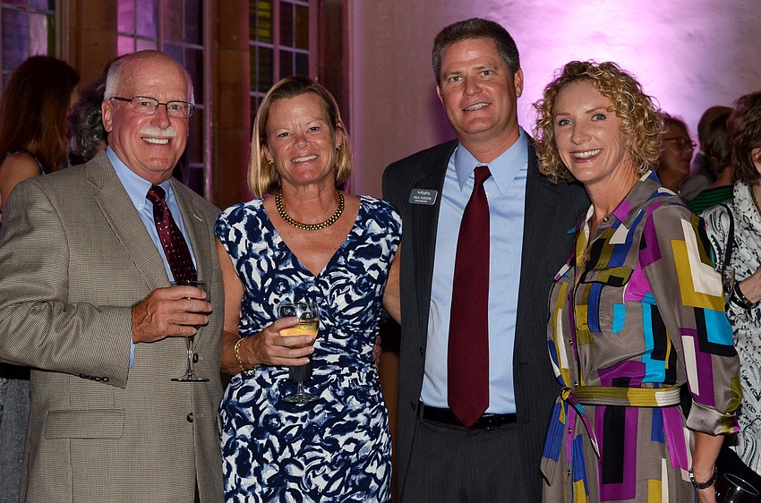Jeff Hotchkiss and Betsy Winder with Paul and Jenni Hudson