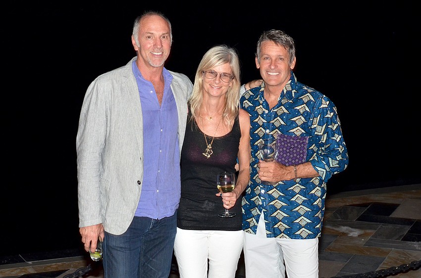 Raymond Jungles, Jenny Acheson and Dale Rieke