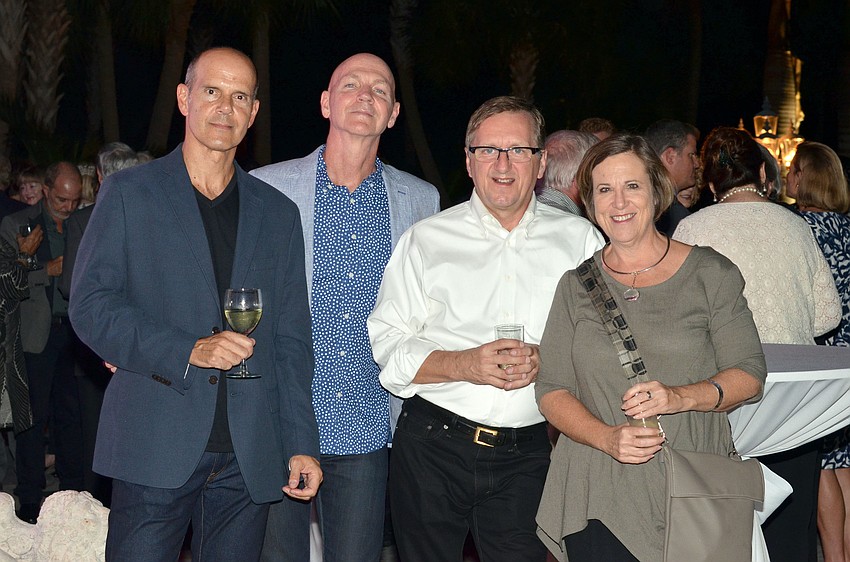 John Pirman, Steve Tetreault, Tom Breit and Joyce Owens