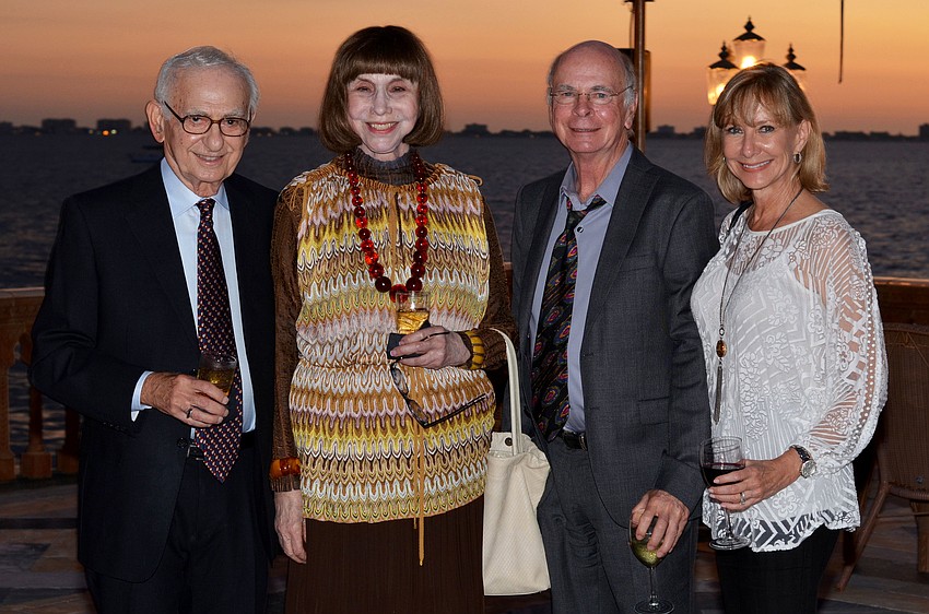 Martin Tucker and Bernice Davis with Walton and Deborah Beacham