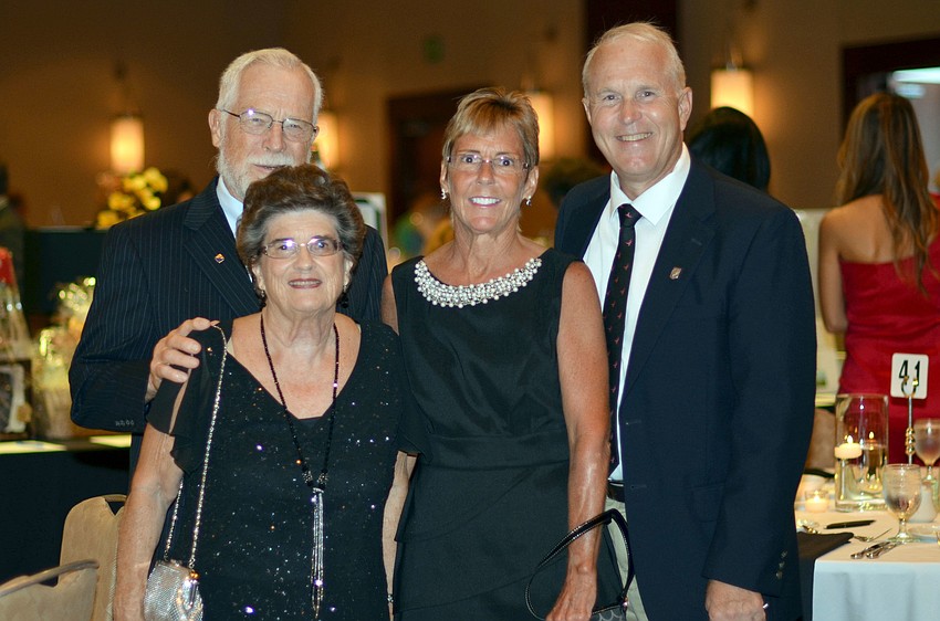 Dr. James and Barbara Alben with Sally and Dr. Kim Schoeffel