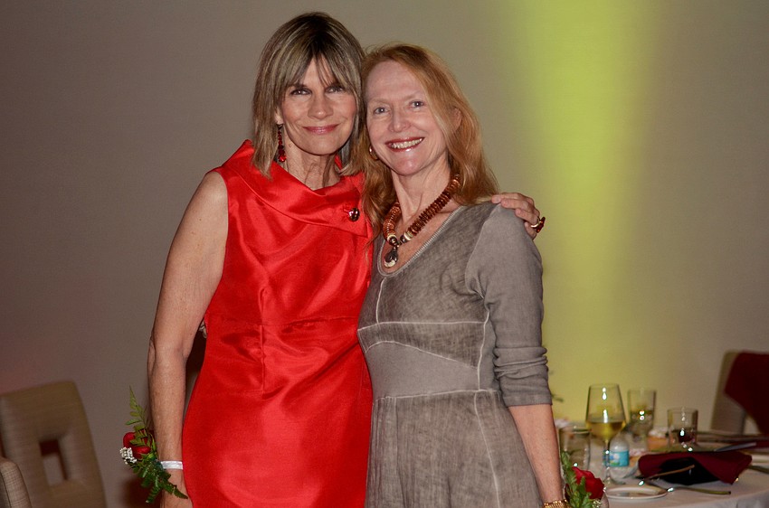 City Commissioner Suzanne Atwell and JoAnne DeVries