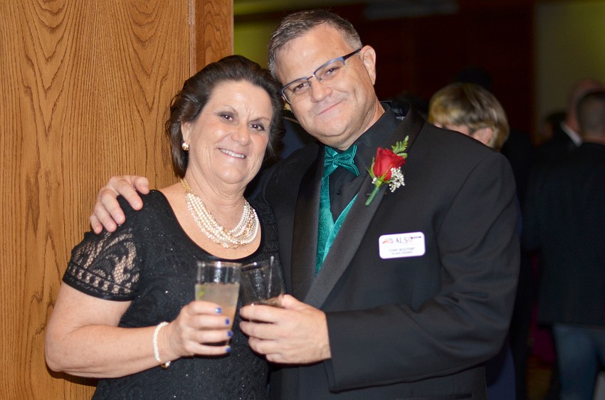 Louise and Co-Chair Tony Boothby