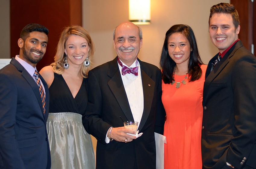 Jerin George, Sarah Manners, Joge Luna, Ashley Gabriel and Matthew Sturdivant