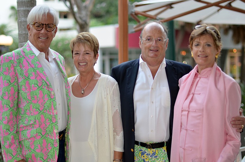 Scott George, Casey Syring, John Mason and Ann Syring