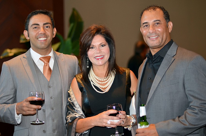 Marcelo Gomes with Carrie and Eric Lewis