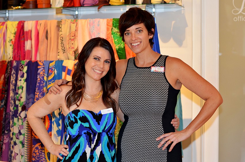 Julia Hoppe and Mary Heise