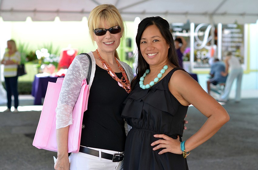 Dawn Mischaud and Vermille Buchanan