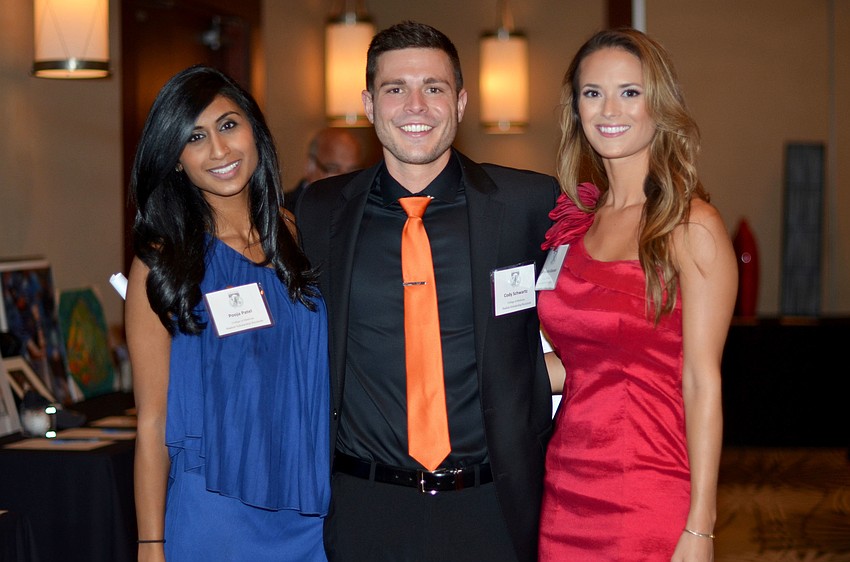 Pooja Patel, Cody Schwartz and Alexandra Girardot
