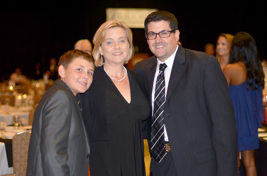 Erik, Mary and Chair Michael Polin