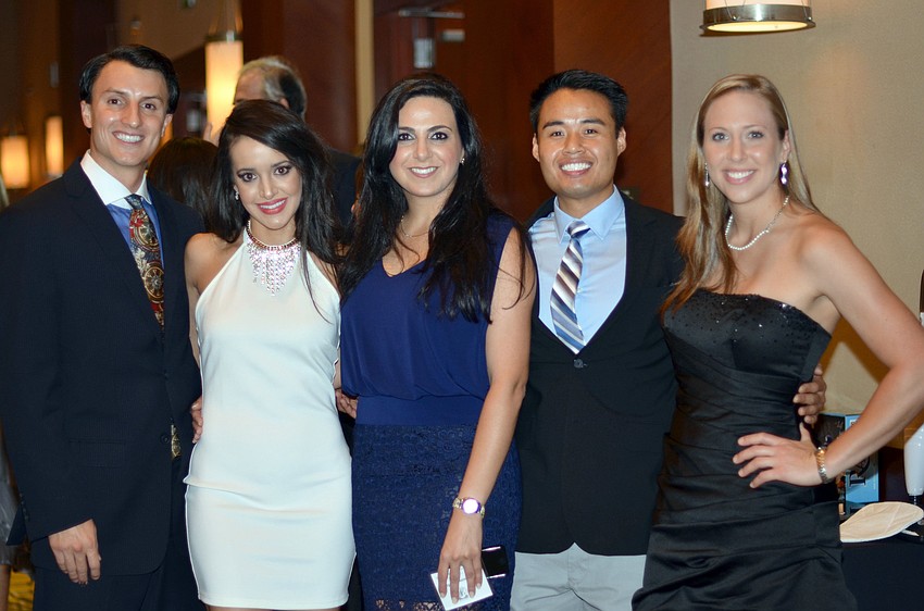 Ryan Rose, Katherine Perez, Jasmine Shafagh, Eric Ho and Krystal Kazemba