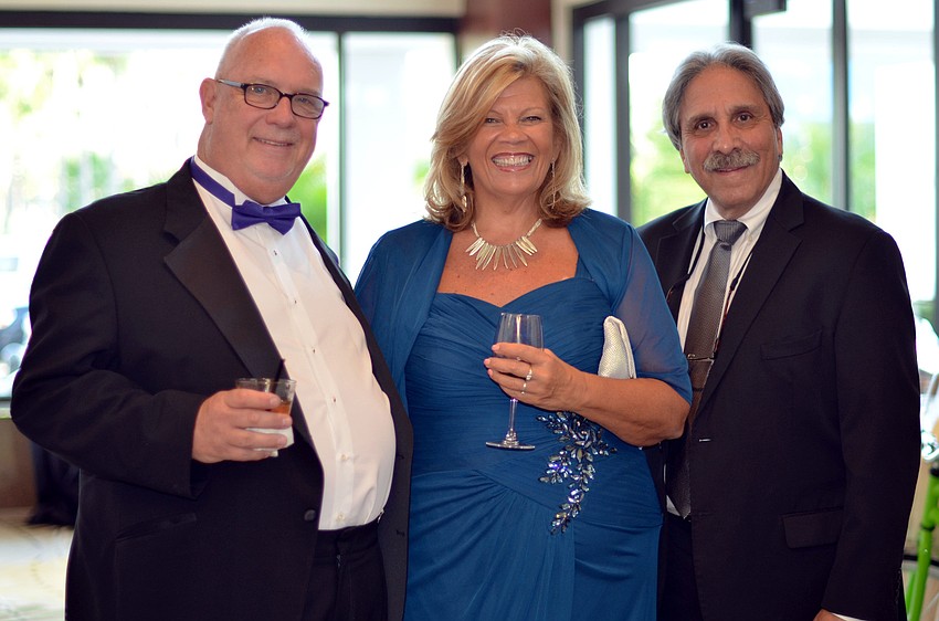 Dr. Blai Snoke, Patti Ewald and Dr. Barry Lipton