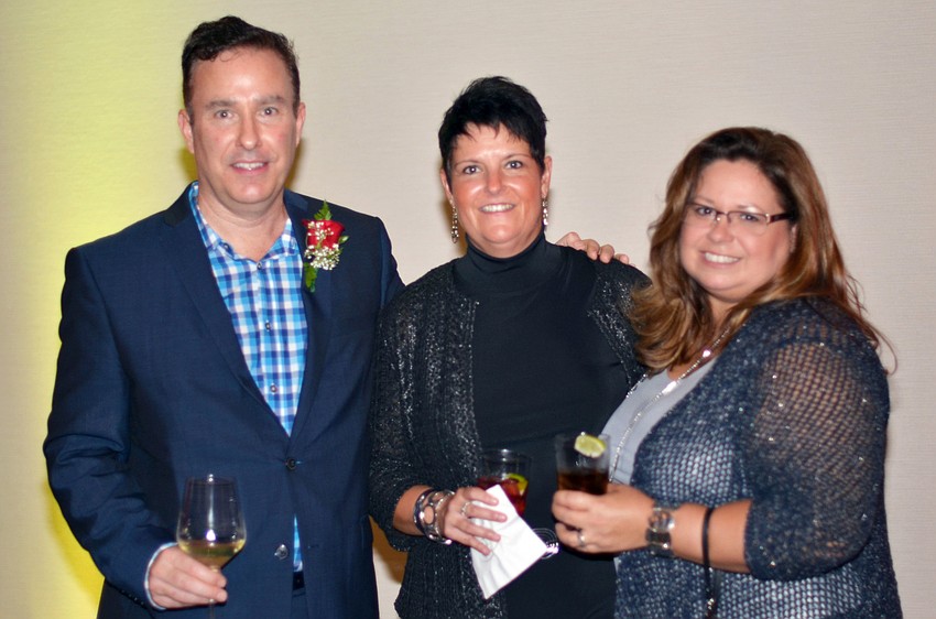 Greg Taylor, Pauline Parrish and Cathy Wilson