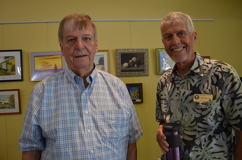 Harry Davant and Vince Brennan