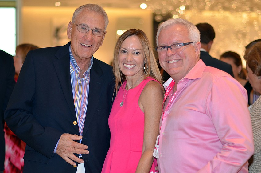 Harry Leopold, Valerie Leatherwood and Dennis Stover