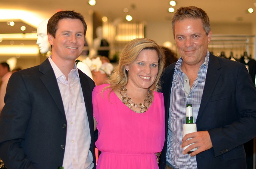 Eric and Meredith Piazza with Chris Jessen