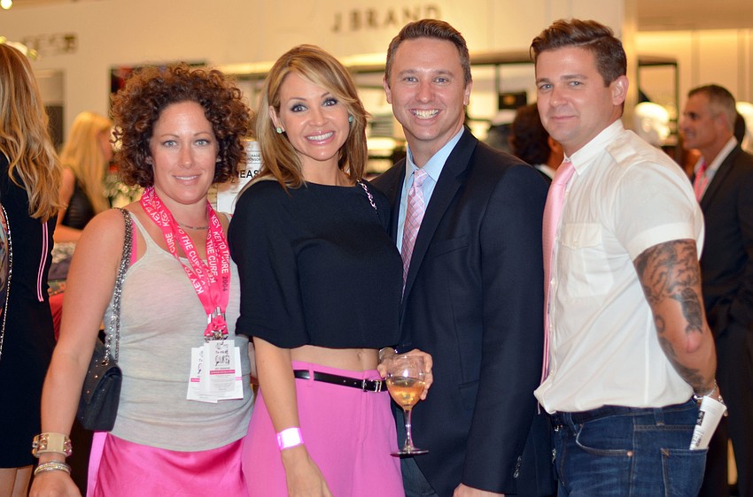 Mindy Rollins, Lee Sax, Richard Lawrence and Wayne Rollins