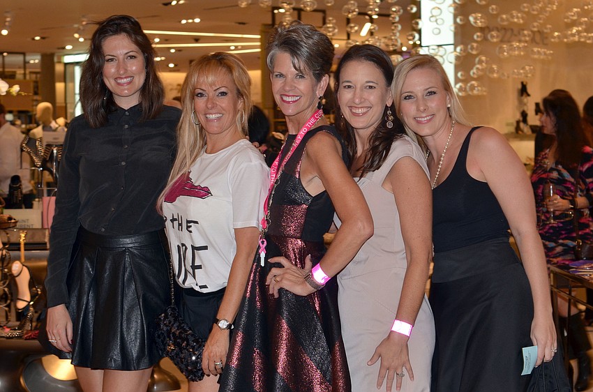 Merrie Smith, Susan Jones, Sally Schule, Jennifer Compton and Stephanie Hannum