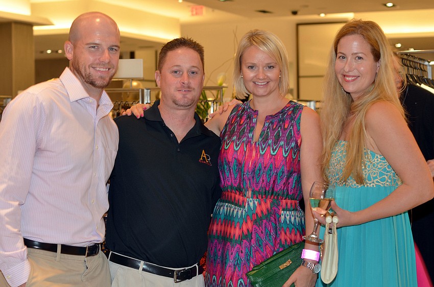 Matt Thompson, Trevor Taylor, Merete Hermansen and Jane Thompson