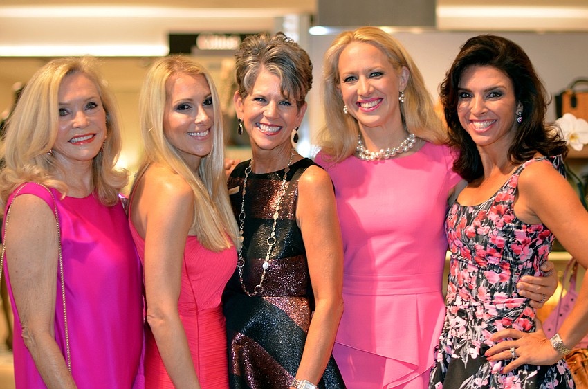 Honorary Chairwoman Margaret Wise, Co-Chair Alex Miller, Sally Schule, Co-Chair Ariane Dart and Co-Chair Aimee Cogan