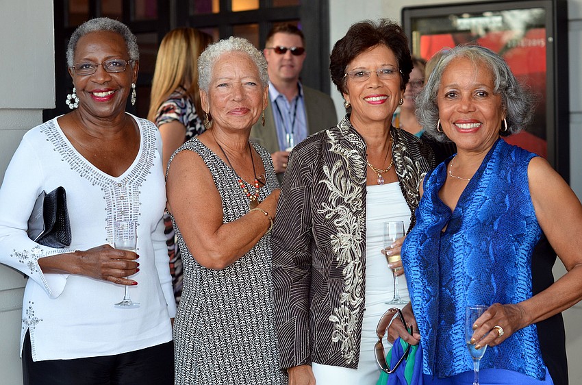 Elouise Agee, Blondell White, Harriet Cowan and Deborah Woods